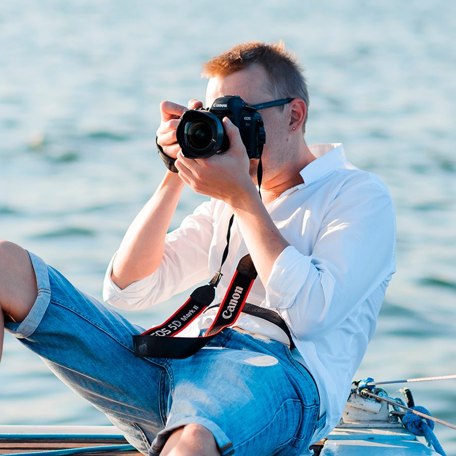 Фотограф-рилсмейкер на катер