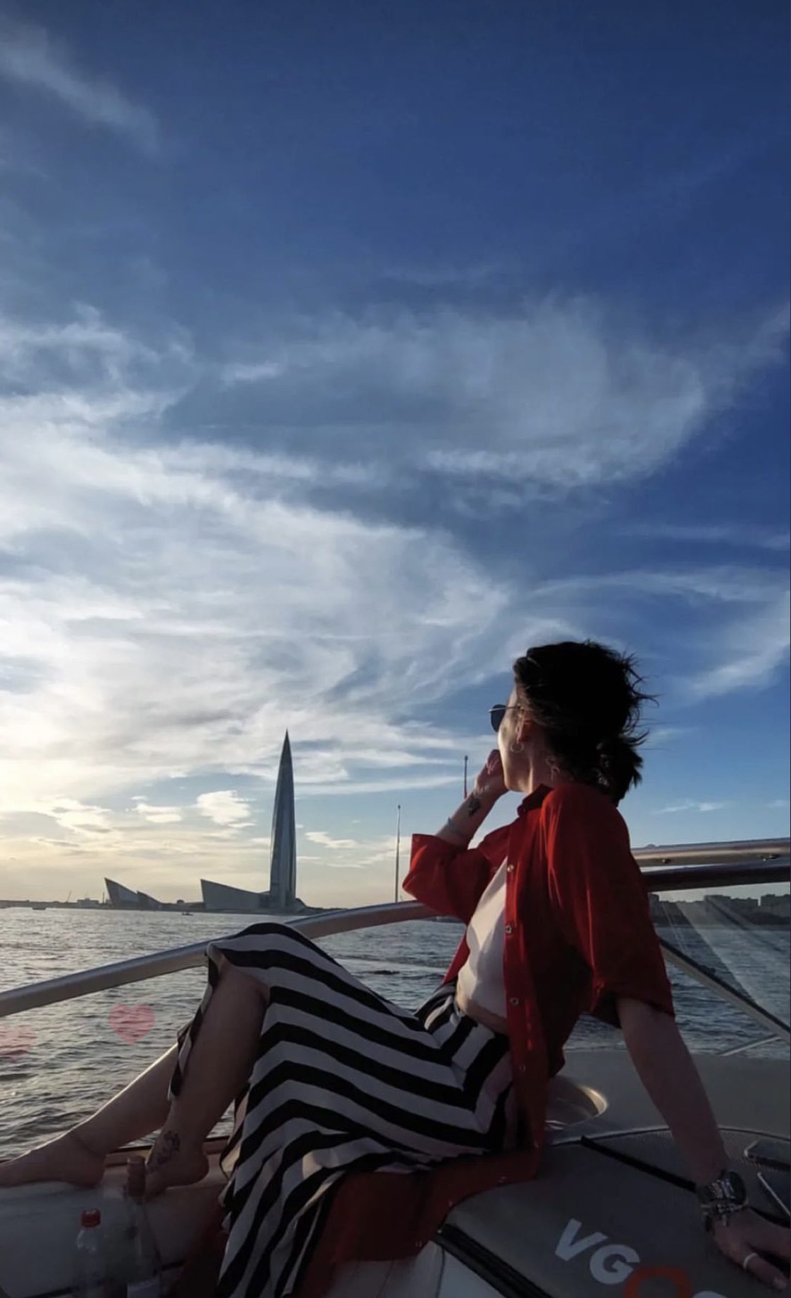 Питер прогулка на катере