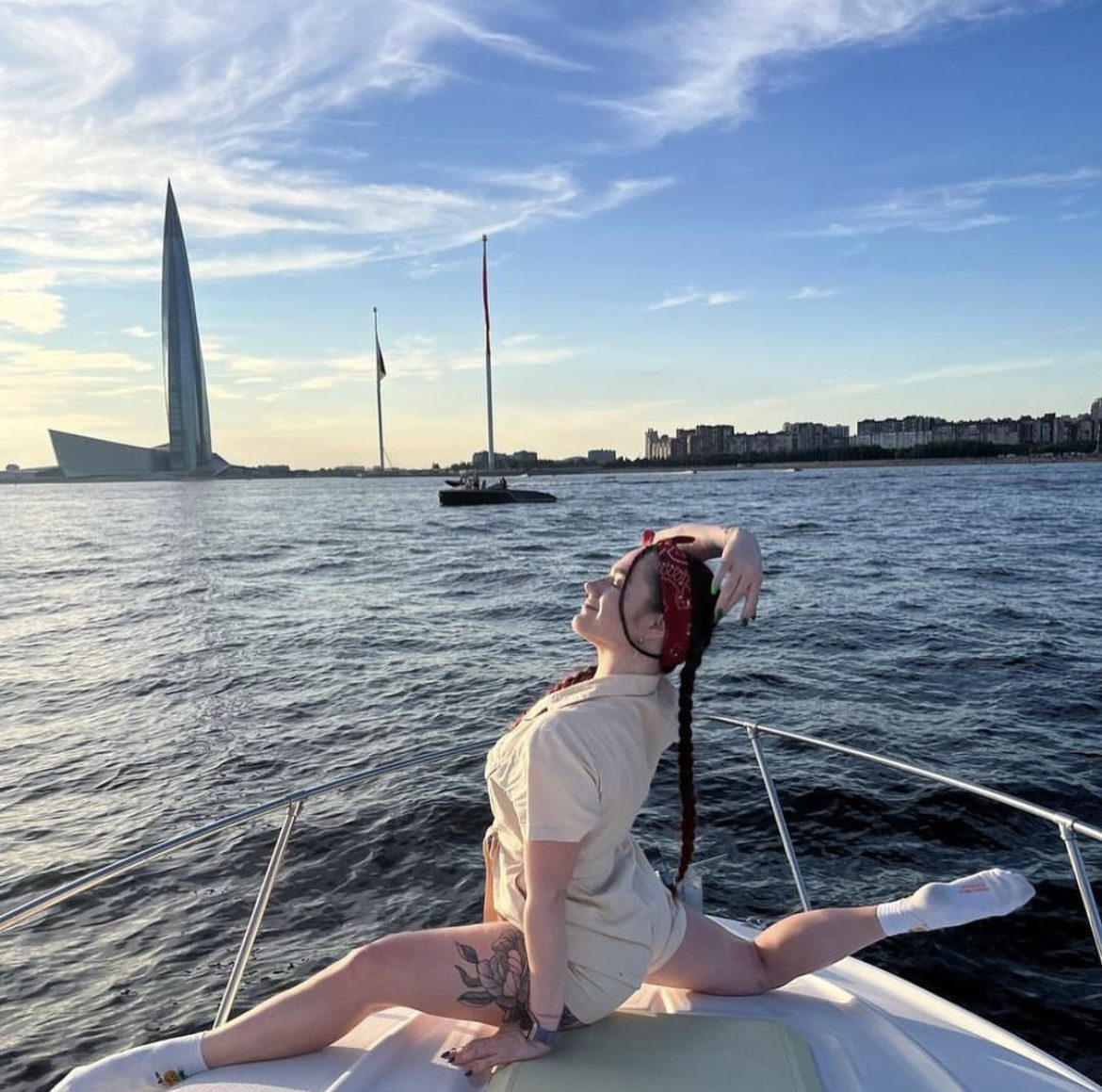 Лахта центр с воды